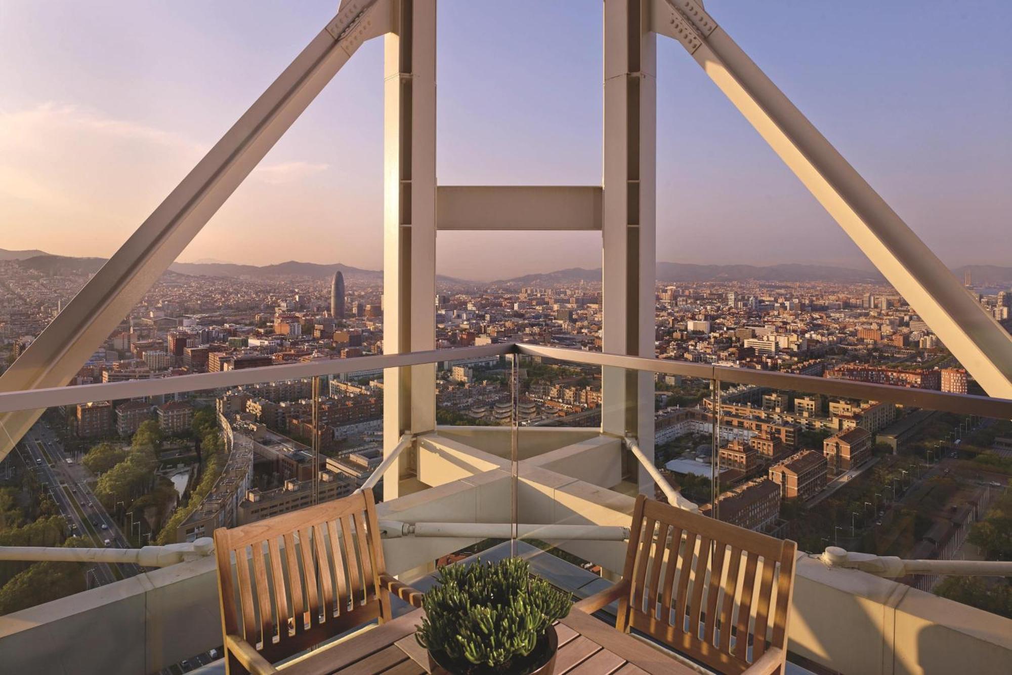 Hotel Arts Barcellona Esterno foto View from the rooftop